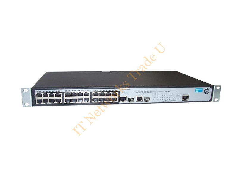 JD992-61101 HP V1905-24-PoE 26 Port 2 Slot 24-Ports 10/100Base-TX 2 10/100/1000Base-T 2x SFP (mini-GBIC) Ethernet Network Switch