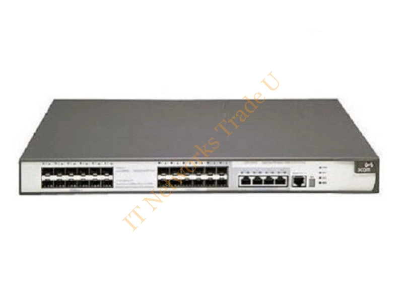 JE109A HP ProCurve E5500-24-SFP EI 24-Ports SFP Layer-4 Managed Stackable Gigabit Ethernet Network Switch
