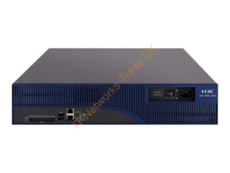 JF229A HP MSR30-40 533MHz Processor 256MB RAM 256MB Flash Memory 2-Ports 1000Base-T Gigabit Ethernet Router