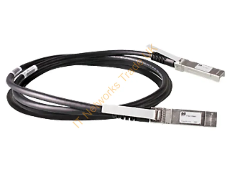 JG081C#B01 - Hpe Flexnetwork X240 10G Sfp+ To Sfp+ 5M Direct Attach Copper Infiniband/Fibre Optic Cable 196.9" (5 M) Sfp+ Black