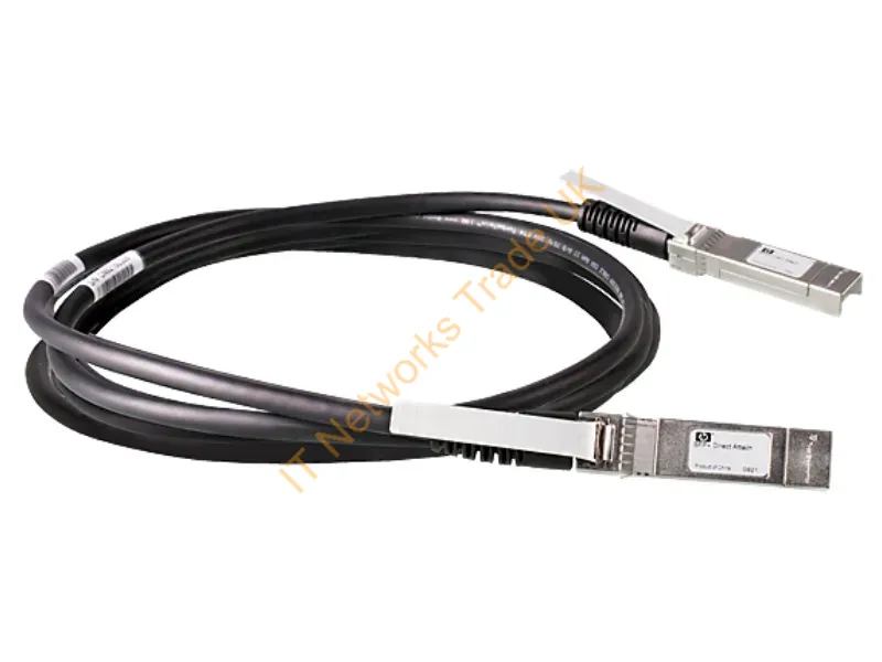 JG081CR - HPE JG081CR InfiniBand/fibre optic cable 5 m SFP+ Aluminium, Black