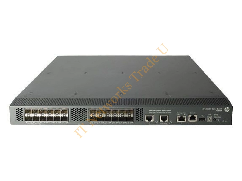 JG219-61201 HP FlexFabric 5820AF 24-Port 24 x 10/100/1000Base-T + 4 x 10GBase-X 1U Rack-Mountable Layer 3 Network Switch
