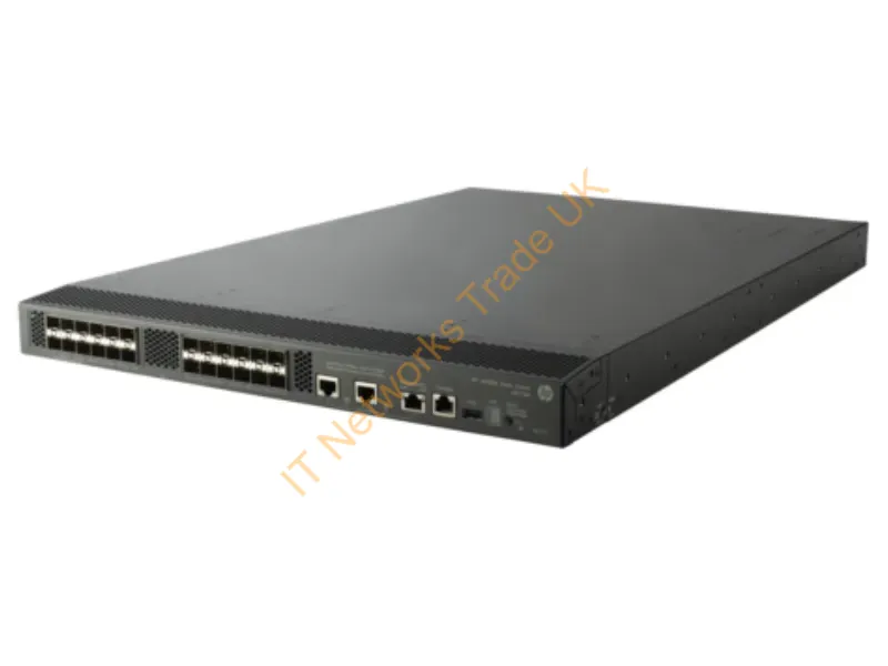 JG219B HP FlexFabric 5820AF 24-Port 24 x 10/100/1000Base-T + 4 x 10GBase-X 1U Rack-Mountable Layer 3 Network Switch
