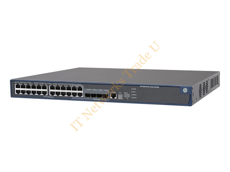 JG238-61001 HP 5500-24g-Poe+ Si Switch with 2 Interface Slots Network Switch