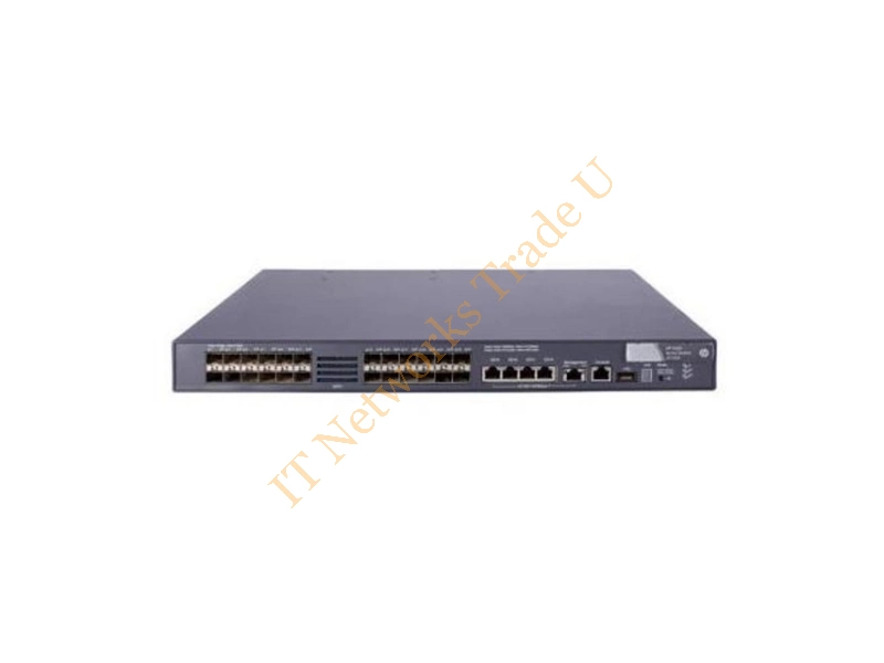 JG243-61001 HP 5820X-24XG-SFP+ 24-Ports 24 x 10/100/1000Base-T + 10 Gigabit Ethernet SFP+ Manageable Layer 3 Rack-Mountable Network Switch