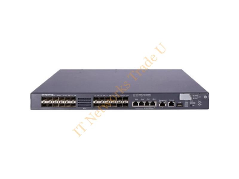 JG243B HP 5820X-24XG-SFP+ 24-Ports 24 x 10/100/1000Base-T + 10 Gigabit Ethernet SFP+ Manageable Layer 3 Rack-Mountable Network Switch