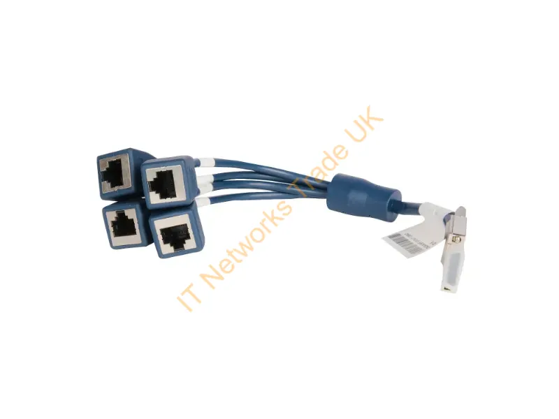 JG263A HP X260 0.3M Mini D-28 To 4-Rj45 Router Cable Network Ethernet Cable