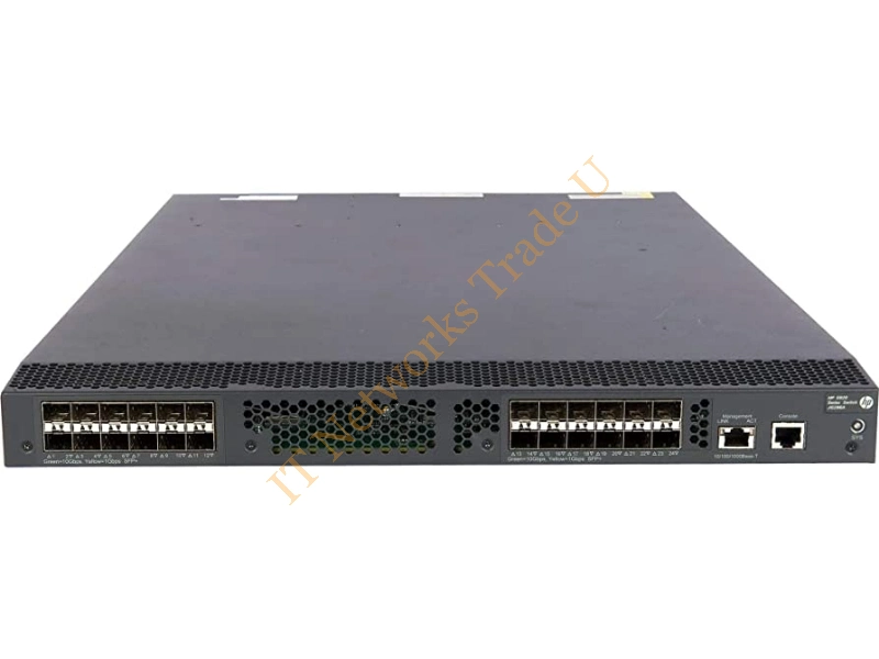 JG296-61001 HP 5920AF-24XG 24-Ports 10 Gigabit Managed Rackmountable Network Switch