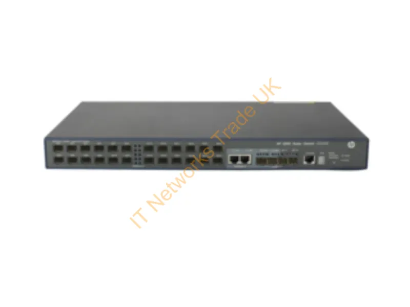 JG299B HP FlexNetwork 3600-24 v2 EI 24-Port 24 x Fast Ethernet + 4 x SFP 1U Rack-mountable Layer 3 Network Switch