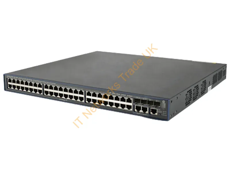 JG302B HP A3600-48-PoE+ 48-Ports 100Base-TX + 2-Ports 1000Base-T + 4-Ports SFP (mini GBIC) Managed Gigabit Ethernet V2 EI Network Switch