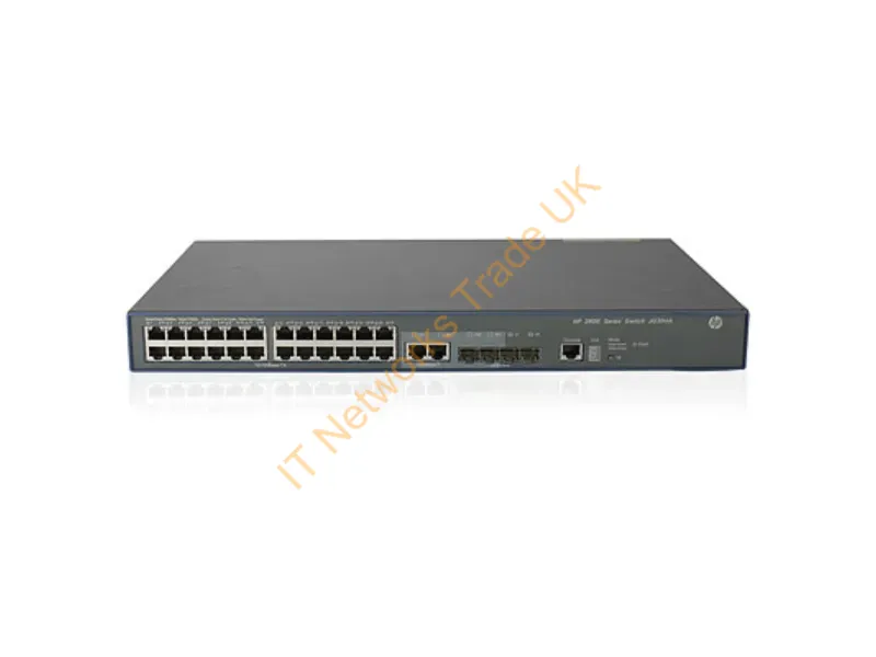 JG304A HP 3600 24 V2 24 X 10/100 + 4 X Gigabit SFP + 2 X Shared 10/100/1000 Rack Mountable SI L4 Managed Network Switch