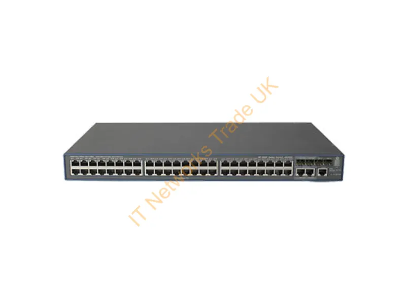 JG305B HP FlexNetwork 3600-48 v2 SI 48-Port 48 x 10/100 + 2 x combo Gigabit SFP + 2 x Gigabit SFP 1U Rack-mountable Managed Network Switch