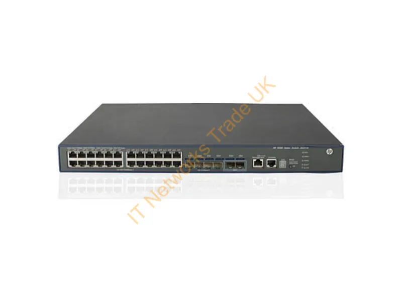 JG311A HP 5500-24G-4SFP HI 24-Port with 2 Interface Slots Gigabit Managed Network Switch