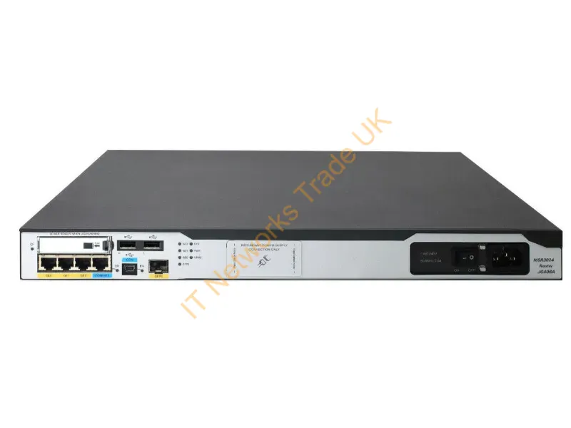 JG406A#A59 - Hpe Flexnetwork Msr3024 Wired Router Gigabit Ethernet Gray