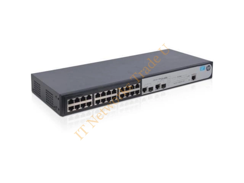 JG538AS HP OfficeConnect 1910-24 24-Ports 10/100Base-T Layer-3 Managed Fast Ethernet Network Switch
