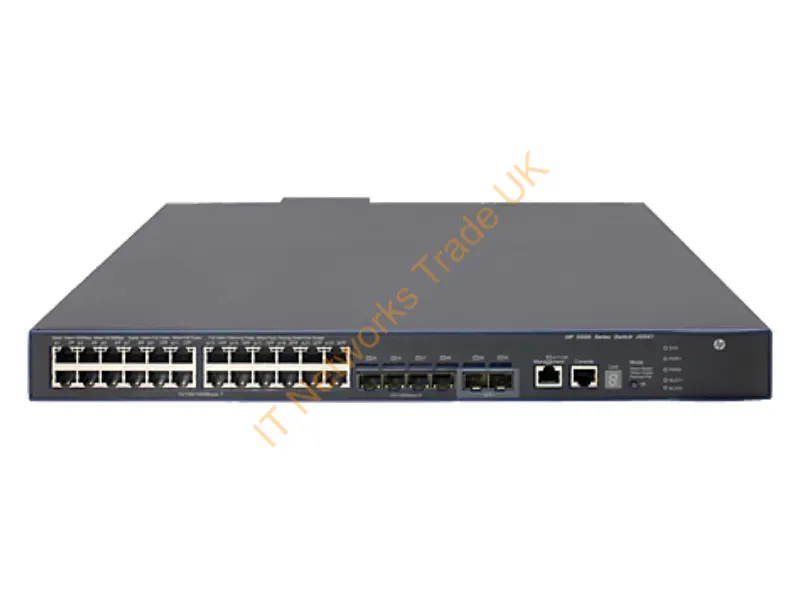 JG541-61001 HP 5500-24g-Poe+-4SFP Hi 24-Ports with 2 Interface Slots Managed Network Switch