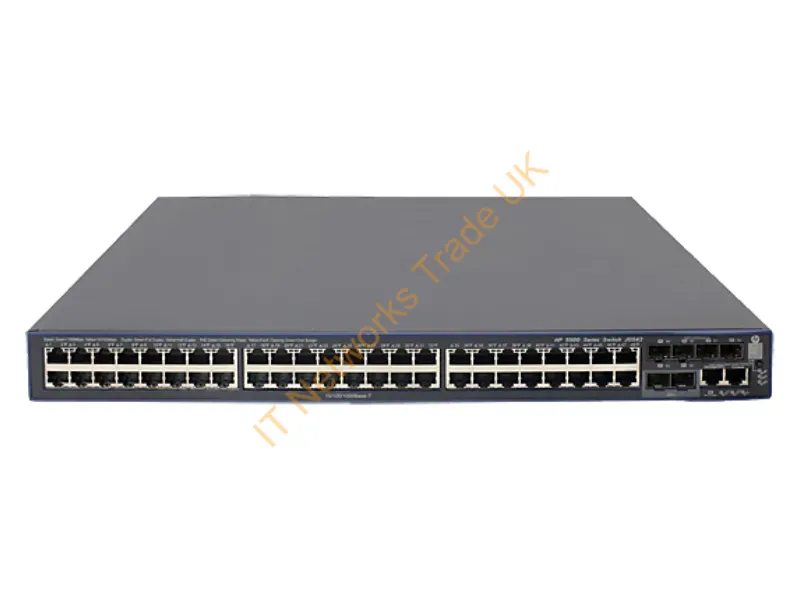 JG542A HP 5500-48g-Poe+-4SFP 48 Ports with 2 Interface Slots Managed HI Network Switch