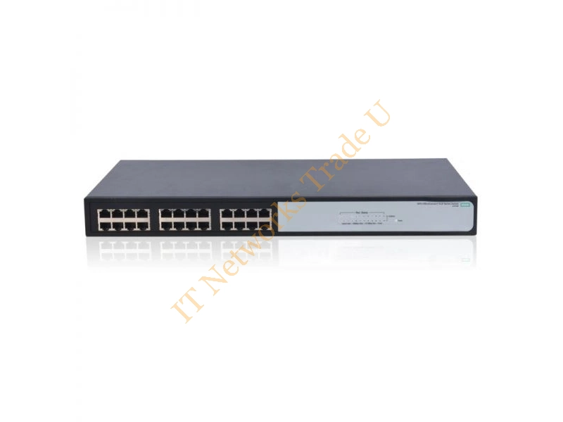 JG708A HP ProCurve 1410-24-2G 24-Ports 10/100/1000Base-T Unmanaged Gigabit Ethernet Rack-Mountable Network Switch