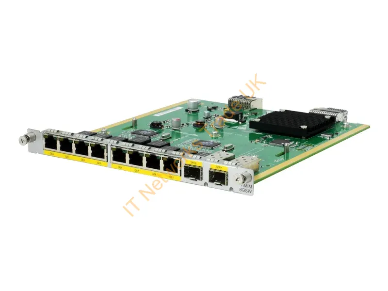 JG741A - Hpe Networking Comware Msr 8-Port 10/100/1000Base-T/2-Port 1000Base-X (Combo) Switch Hmim Module