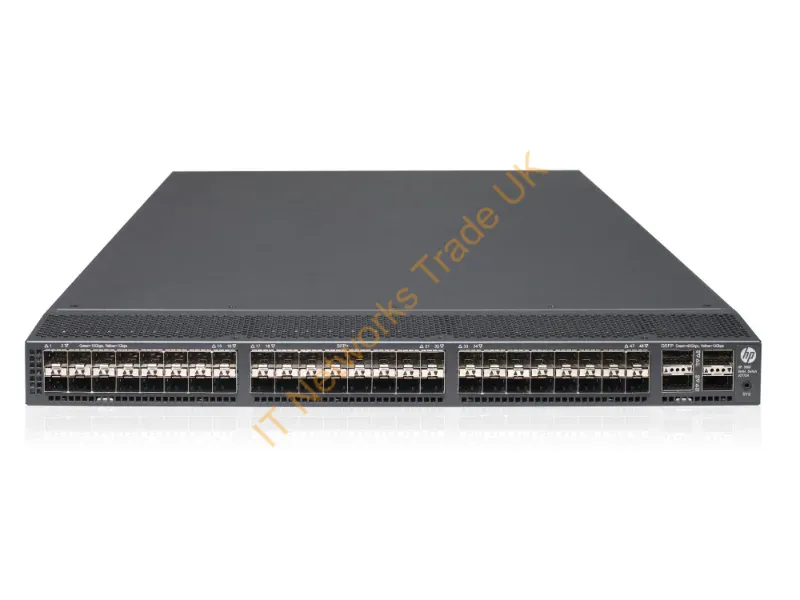 JG846A HP FlexFabric 5900AF-48XG-4QSFP+ 48-Port 48 x 10/100/1000Base-T + 4 x SFP+ Layer 3 Network Switch