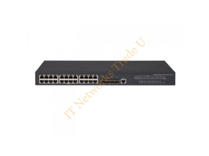 JG932A#ABA HP FlexNetwork 5130-24G 24-Port 24 x 10/100/1000Base-T Gigabit Ethernet Layer 3 Rack-Mountable Network Switch