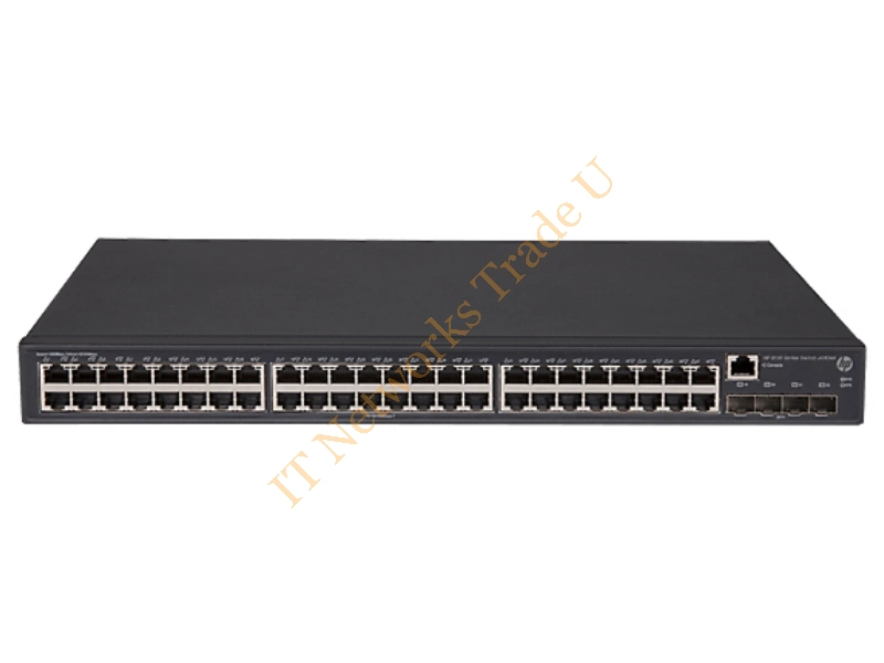 JG934A#ABB - Hewlett Packard Enterprise FlexNetwork 5130 48G 4SFP+ EI Managed network switch L3 Gigabit Ethernet (10/100/1000) 1U Black