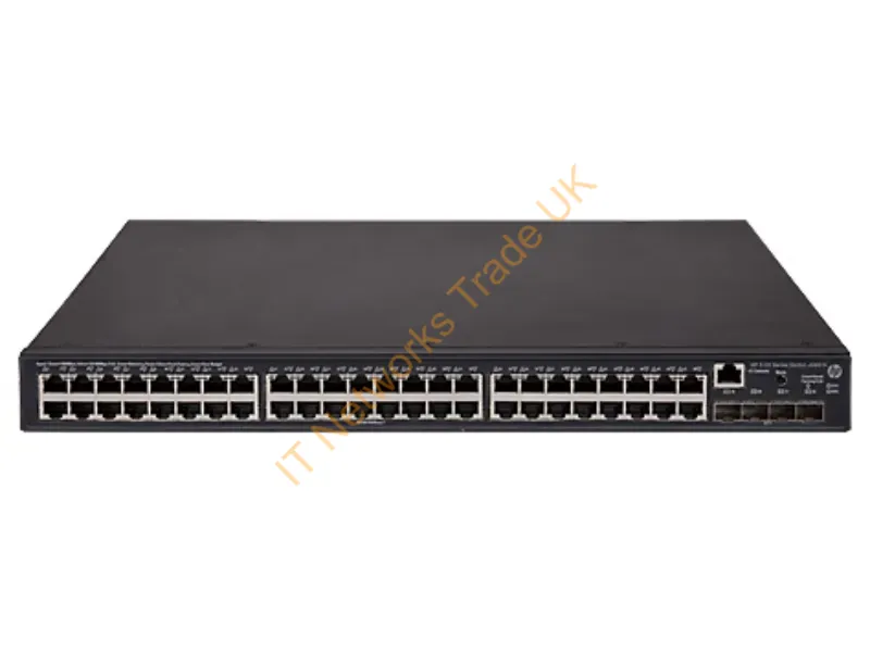 JG937A#ABA HP FlexNetwork 5130-48G-POE+-4SFP+ EI 48-Port x 10/100/1000Base-T + 4 x SFP Gigabit Ethernet Layer 3 Rack-Mountable Network Switch