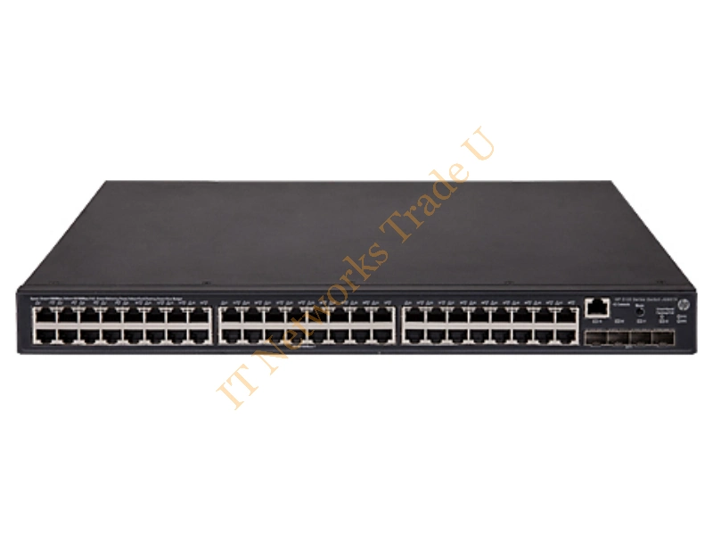 JG937A#ABB - Hewlett Packard Enterprise FlexNetwork 5130 48G PoE+ 4SFP+ (370W) EI Managed network switch L3 Gigabit Ethernet (10/100/1000) Power over Ethernet (PoE) 1U Black
