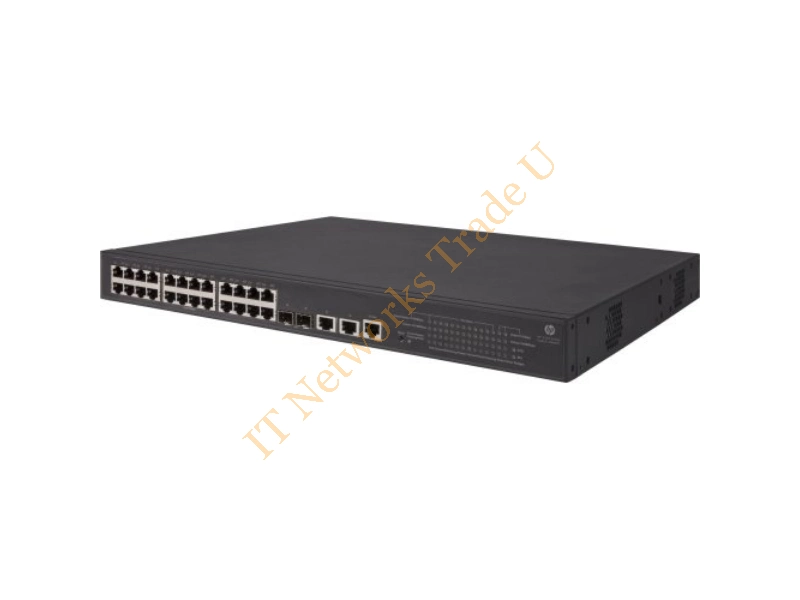 JG940A#ABA HP FlexNetwork 5130-24G 24-Port x 10/100/1000 (PoE+) Gigabit Ethernet Rack-Mountable Network Switch