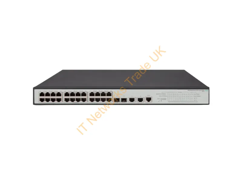 JG962A#ABA HP PowerConnect 1950-24G-2SFP+-2XGT-PoE+ 24-Ports 10/100/1000 (PoE+) Gigabit Ethernet Layer-3 Managed Stackable Rack-Mountable Network Switch