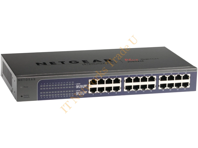 JGS524E-200EUS - Netgear JGS524E Unmanaged network switch L2 Gigabit Ethernet (10/100/1000) Grey