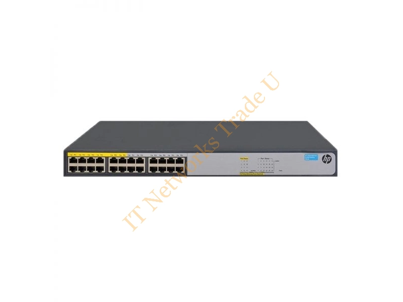 JH019A HP OfficeConnect 1420-24G-PoE+ 24-Ports 10/100/1000 (PoE+) Unmanaged Gigabit Ethernet Network Switch