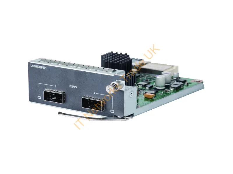 JH155A#0D1 - HPE FlexNetwork 5510 2-port QSFP+ network switch module 40 Gigabit Ethernet