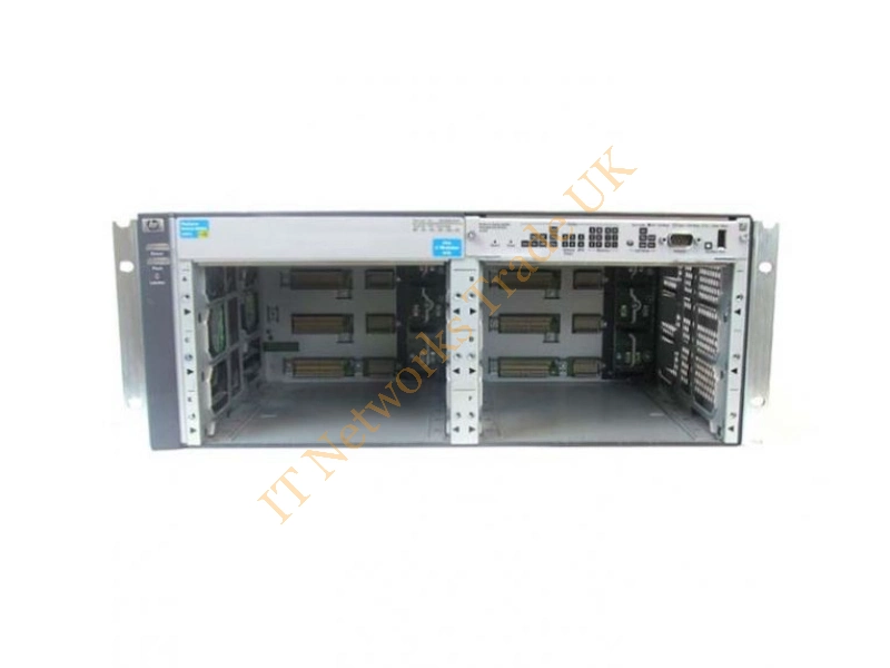 JH255-61001 HP FlexFabric 12908E Quad-Core MIPS64 1.2GHz 1GB Flash 8GB DDR3 16-Slot Managed Layer 3 Switch Chassis Networking Accessory