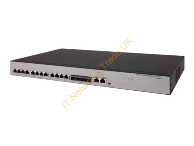 JH295A HP OfficeConnect 1950 12XGT 4SFP+ 12 x 10GBase-T + 4 x 10GBase-X Rack-mountable Layer 3 Network Switch