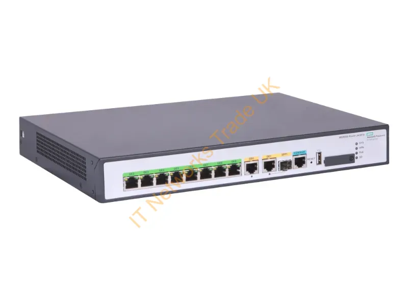 JH301A#ABA - Hpe Networking Comware Router 1Gbe And Combo 2Gbe Wan 8Gbe Lan Poe Msr958