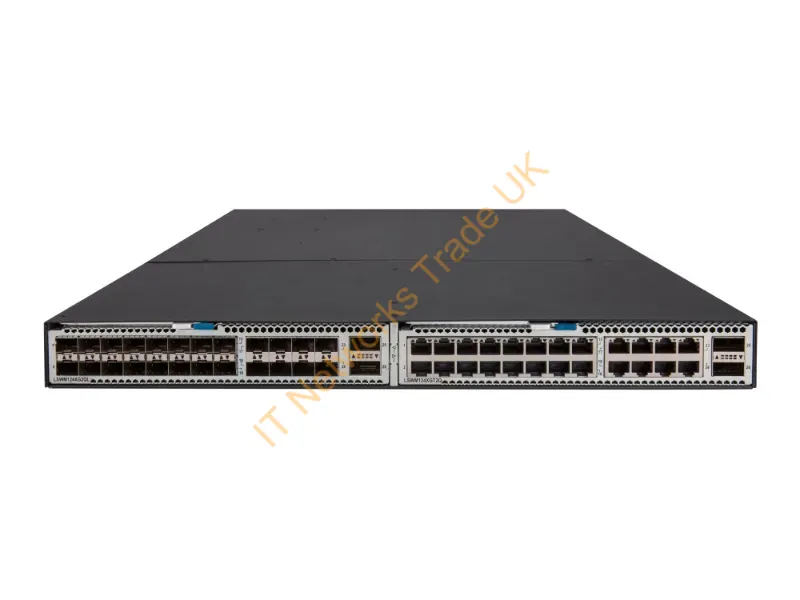 JH390A HP FlexFabric 5940 48SFP+ 6QSFP28 48-Port 48 x 10/100/1000 Gigabit Ethernet 1U Rack-mountable Layer 3 Network Switch