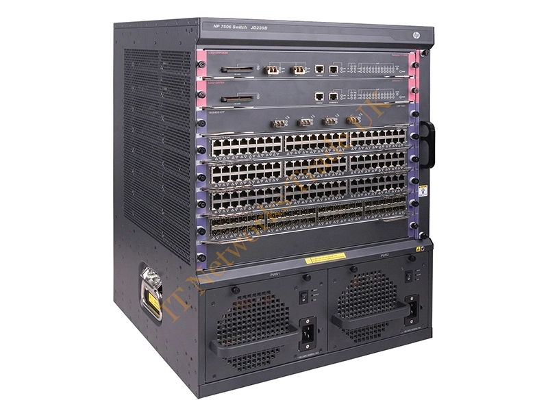 JH830A - HPE ARISTA 7512R 8PSU 6FAB 1SUP2 DC BNDL
