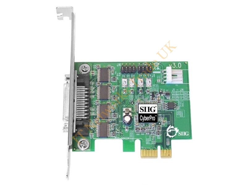 JJ-E40011-S3 SIIG DP CyberSerial 4S PCI Express Card Network Adapter