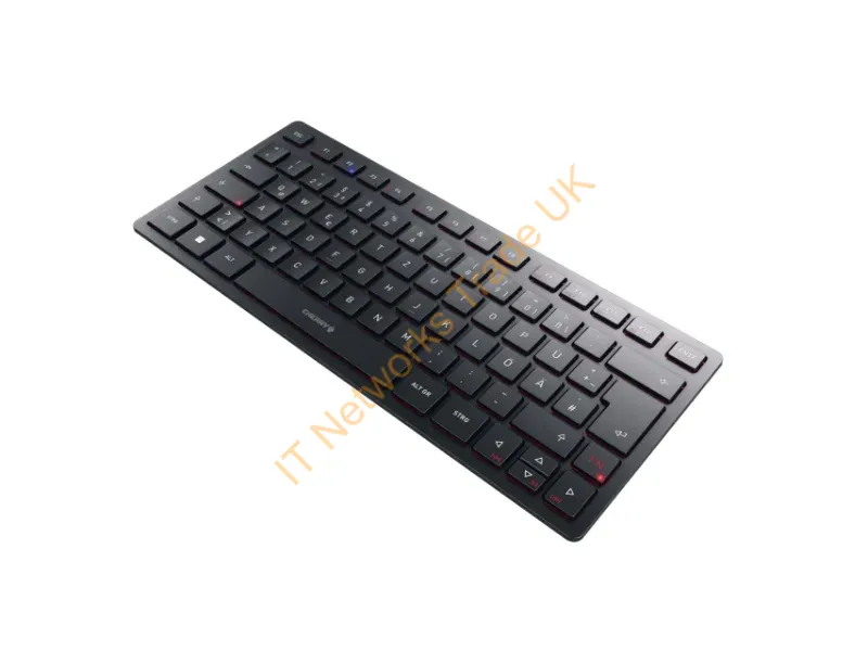 JK-9250DE-2 - Keyboard Cherry KW 9200 MINI Wireless black (DE) (JK-9250DE-2)