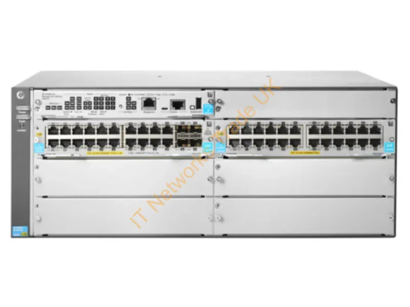 JL003A#B8X - Hpe 5406R 44Gt Poe+ & 4-Port Sfp+ (No Psu) V3 Zl2 Managed L3 Gigabit Ethernet (10/100/1000) Power Over Ethernet (Poe) 4U Gray