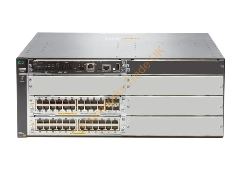 JL003A HP Aruba 5406r 44GT Poe+/4SFP+ V3 Zl2 44 Ports Managed Rackmountable Network Switch