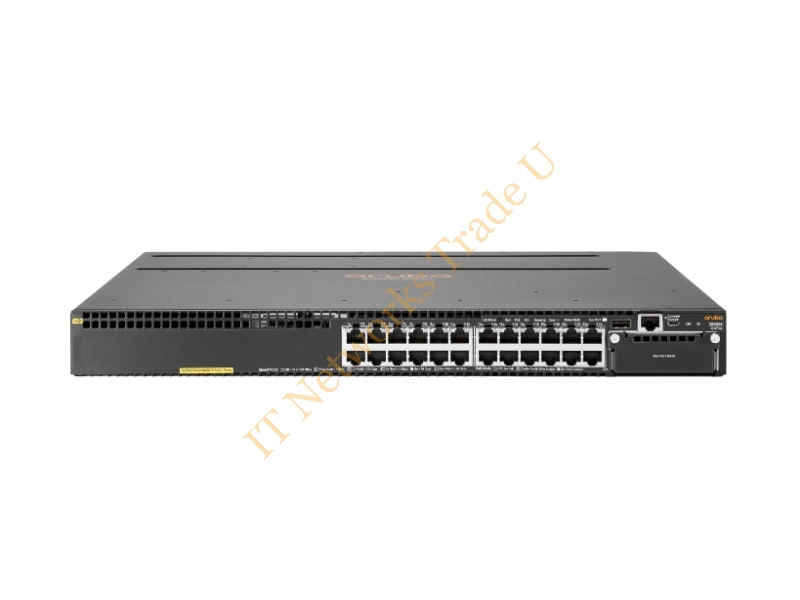 JL073-61001 HP Aruba 3810M 24G PoE+ 24-Port 10/100/1000 (PoE+) Layer-3 Managed Gigabit Ethernet Rack-Mountable Network Switch