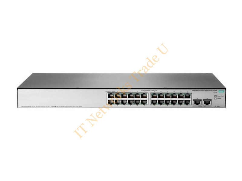 JL170-61001 HP OfficeConnect 24G-2XGT 24-Port 24 x 10/100/1000 + 2 x 10Base-T Managed Rack-Mountable Network Switch