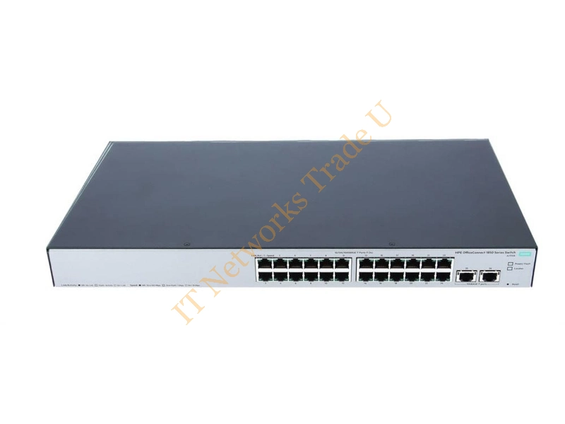 JL170A#ABA HP OfficeConnect 24G-2XGT 24-Port 24 x 10/100/1000 + 2 x 10Base-T Managed Rack-Mountable Network Switch