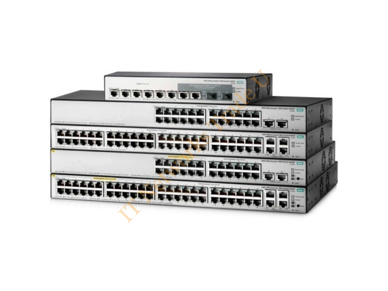 JL172-61001 HP OfficeConnect 1850 24G 2XGT PoE+ 185W 24-Port 24 x 10GBase-T + 2 x 1000Base-T Rack-mountable Network Switch