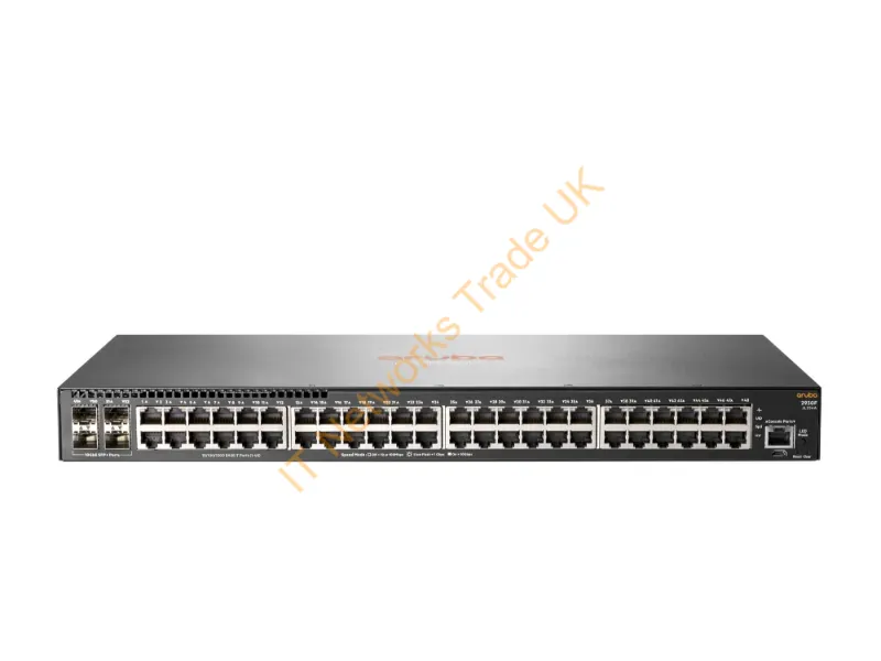 JL254A#AKM - Hpe Aruba Networking Aruba 2930F 48G 4Sfp+ Managed L3 Gigabit Ethernet (10/100/1000) 1U Gray