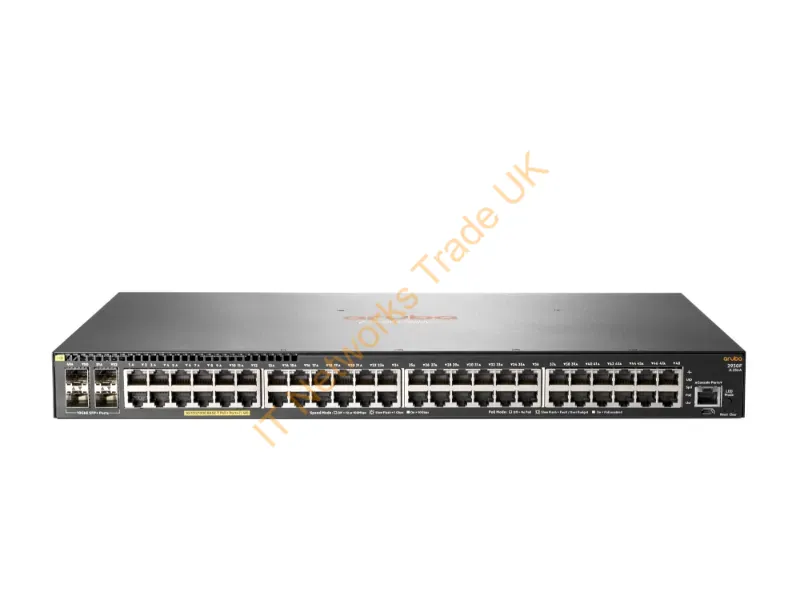 JL256A#B2C - Hpe Aruba Networking Aruba 2930F 48G Poe+ 4Sfp+ Managed L3 Gigabit Ethernet (10/100/1000) Power Over Ethernet (Poe) 1U Gray