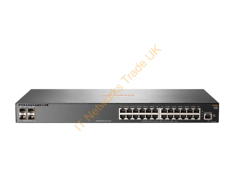 JL259A#AC4 - Hpe Aruba Networking Aruba 2930F 24G 4Sfp Managed L3 Gigabit Ethernet (10/100/1000) 1U Gray