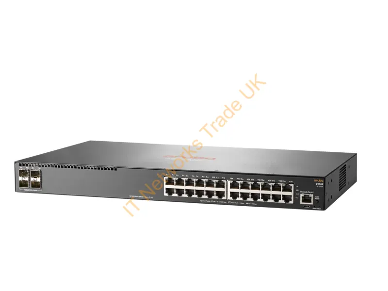 JL259A#AKM - Hpe Aruba Networking Aruba 2930F 24G 4Sfp Managed L3 Gigabit Ethernet (10/100/1000) 1U Gray